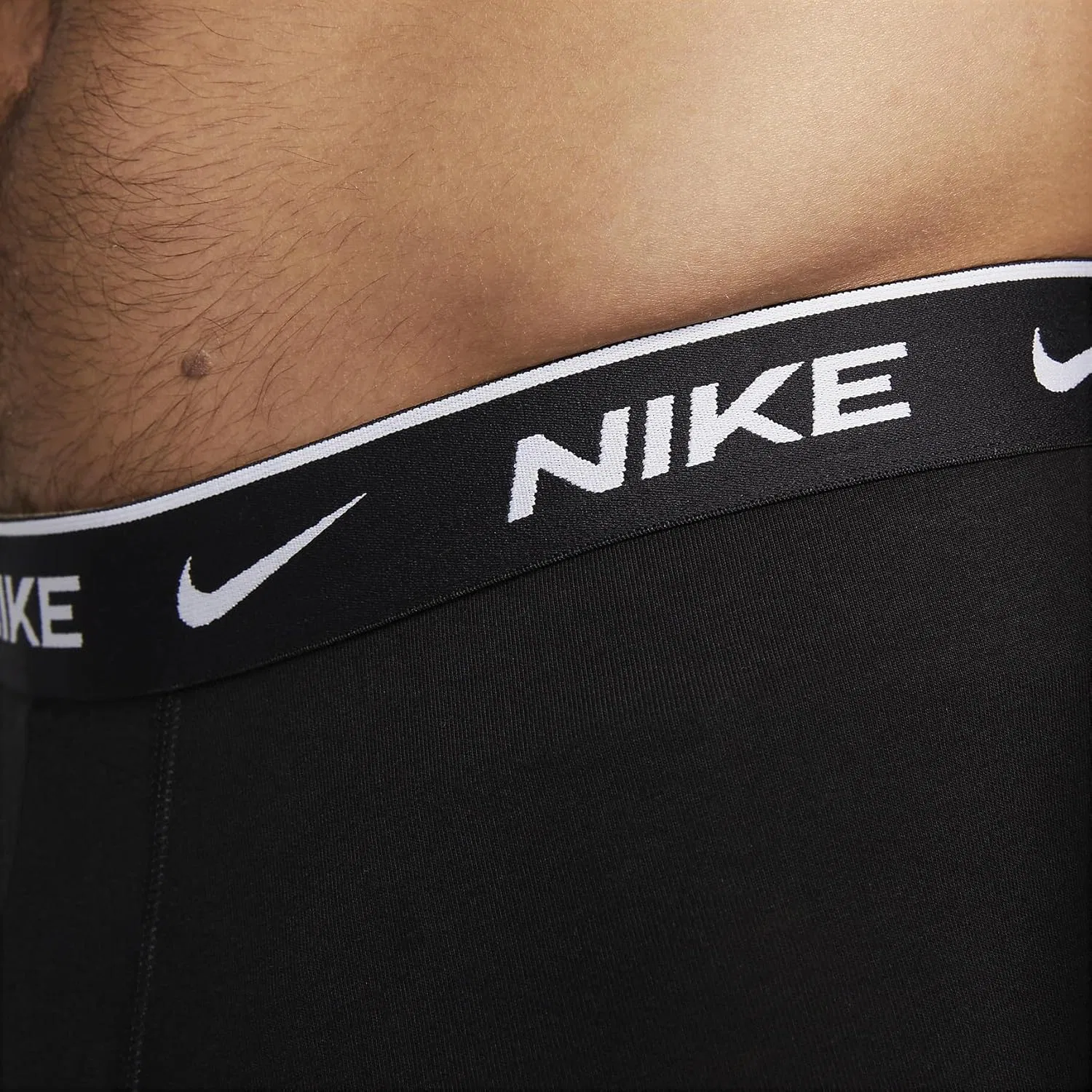 Боксеры хлопковые Nike, черный — фото 4