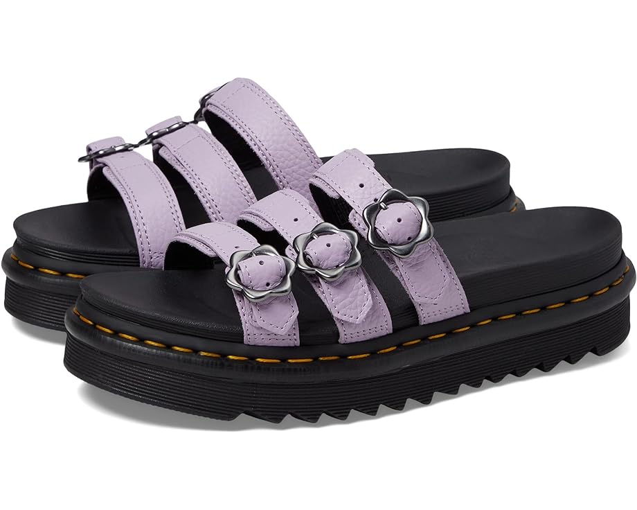 

Сандалии Dr. Martens Blaire Slide Flower, цвет Lilac