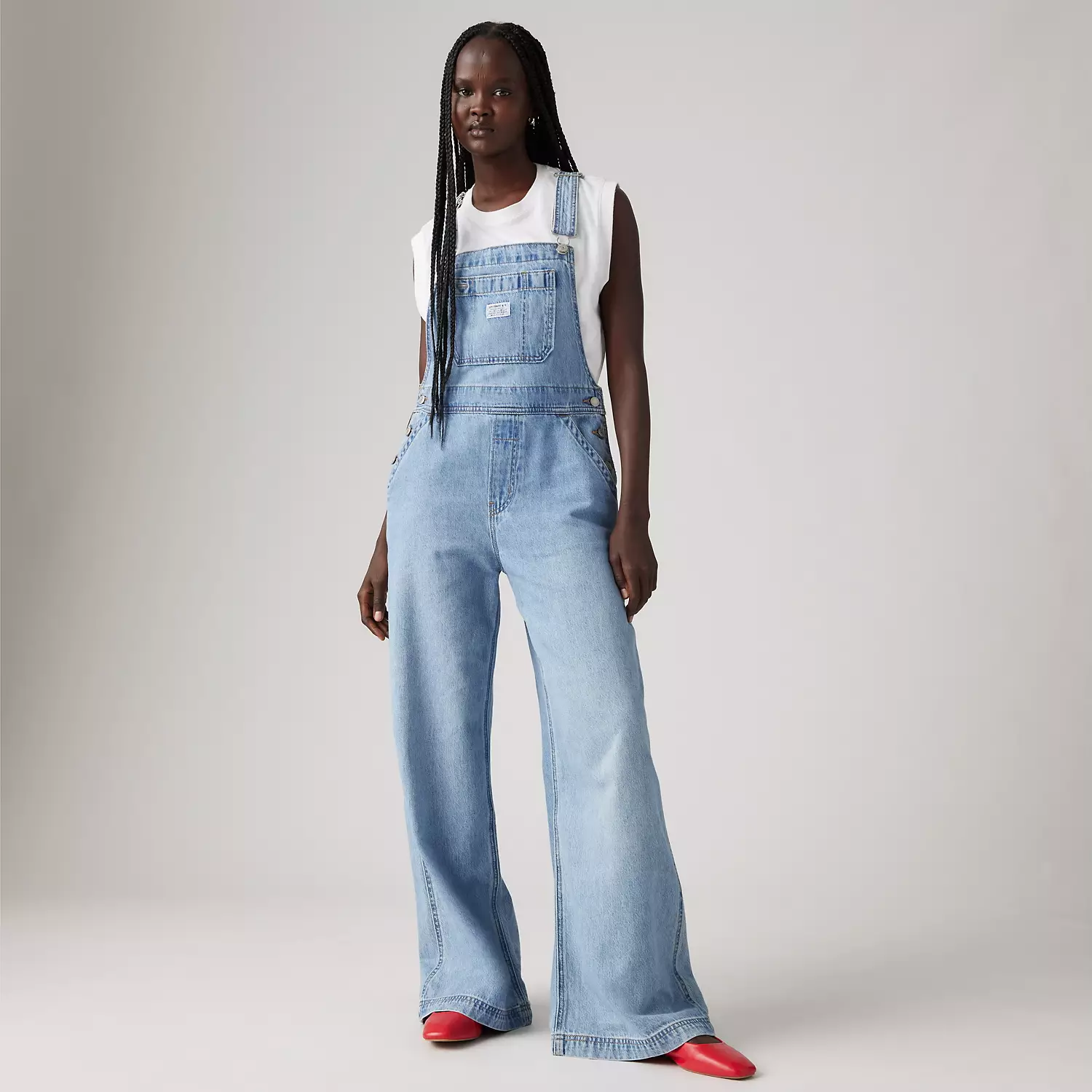 

Комбинезон XL Levi's, цвет Invested Indigo - Light Wash