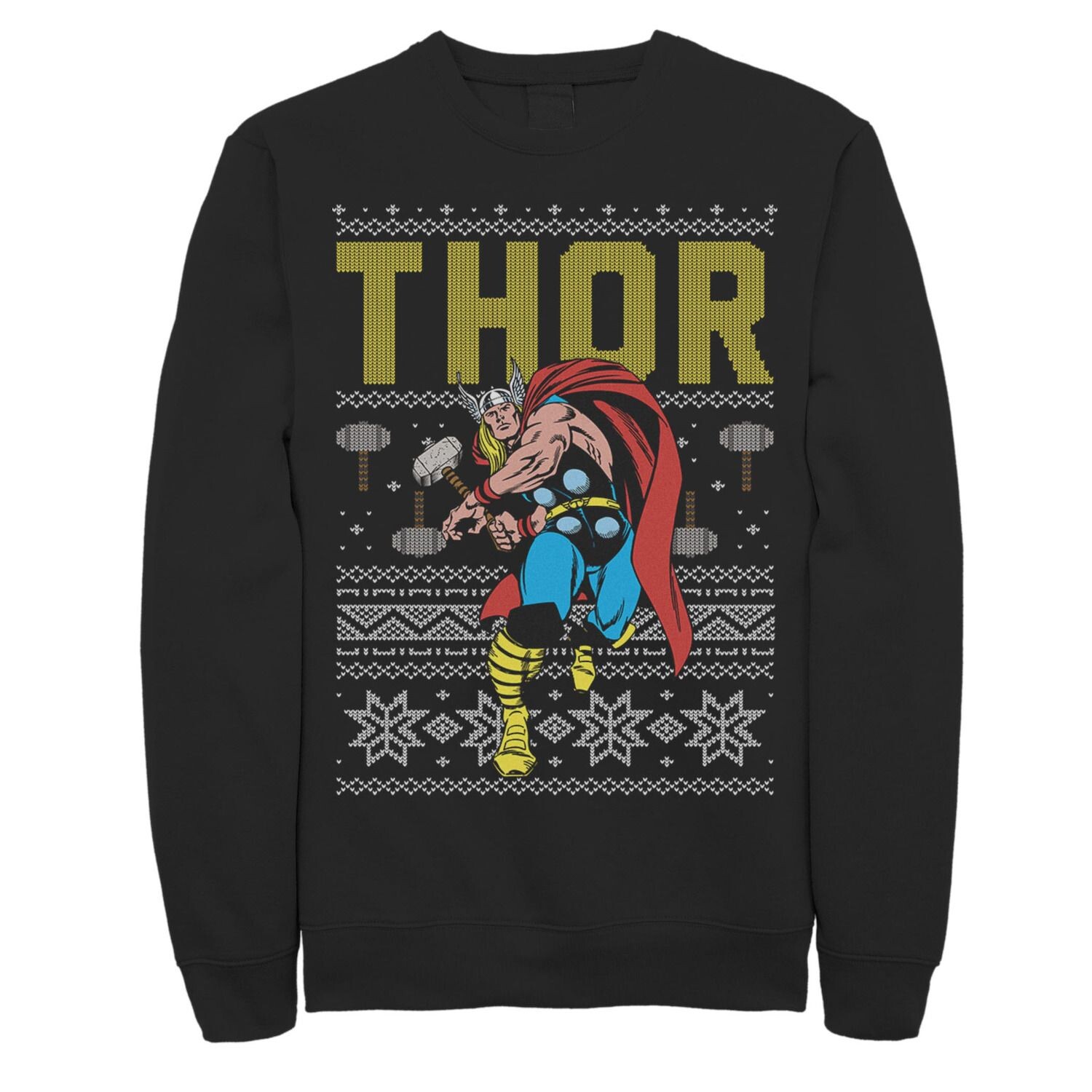 

Мужской флисовый свитер Marvel Thor Ugly Christmas Licensed Character