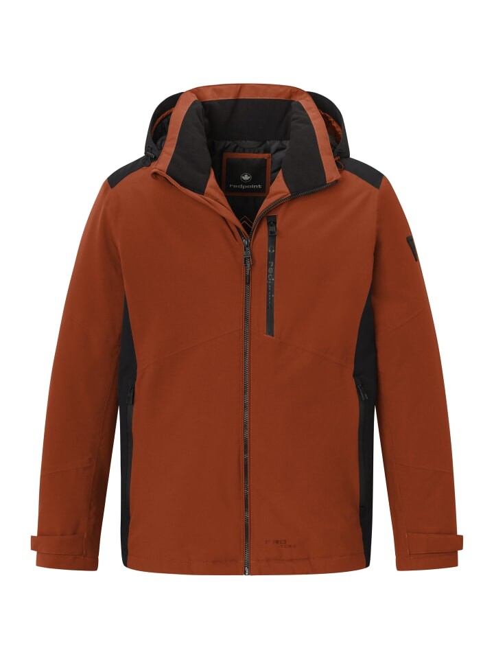 

Зимняя куртка redpoint Funktionsjacke LEN 2.0, цвет burned orange/black