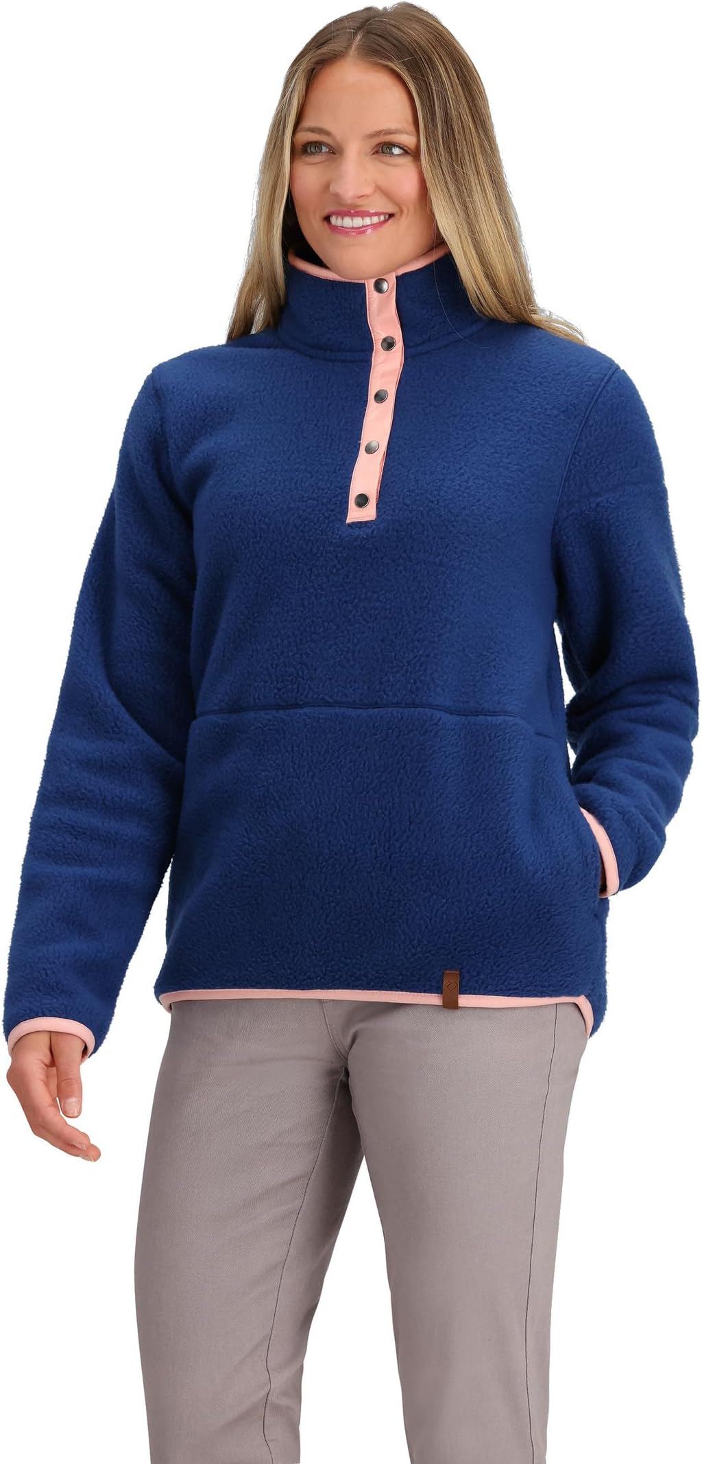 

Толстовка Obermeyer Boulder Fleece, темно-синий