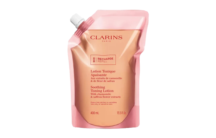 Успокаивающий тоник для лица Clarins Lotion Tonique Apaisante, 400 мл — фото 4