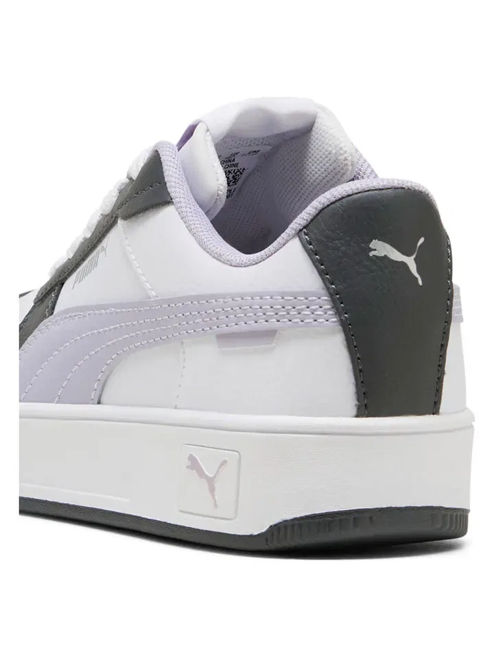 Кроссовки на шнуровке Puma, белый/черный/серый — фото 2