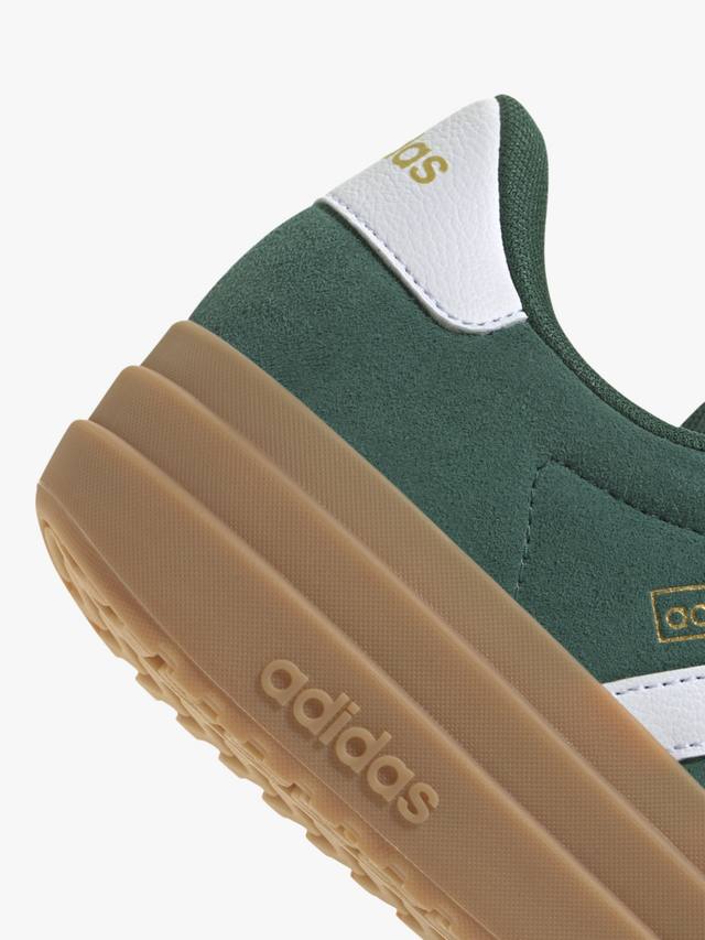 Кроссовки VL Court Bold adidas, Green/White — фото 4