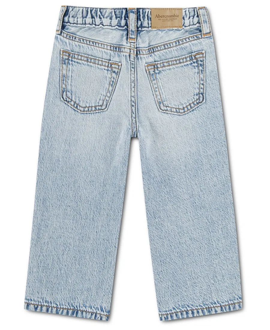 Джинсы свободного кроя для мальчиков 2T-5T Abercrombie Kids, синий — фото 2