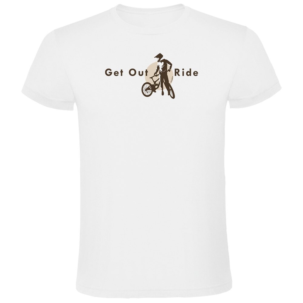 

Футболка Kruskis Get Out And Ride, белый