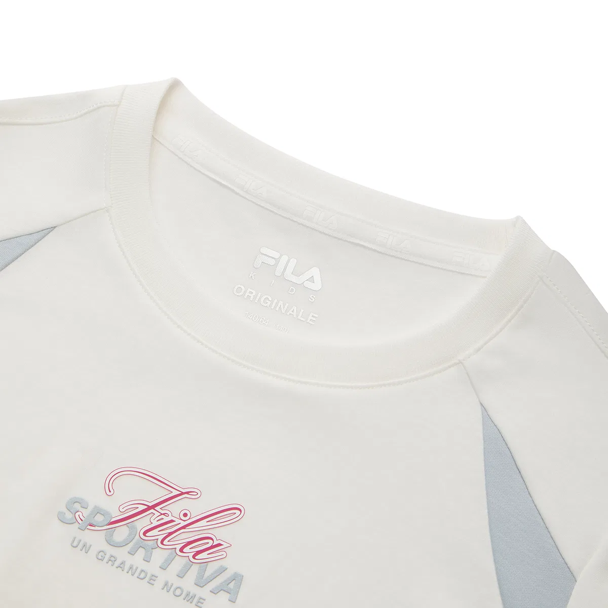 Футболка Classic Lifestyle Cloud White Kids' FILA KIDS — фото 4