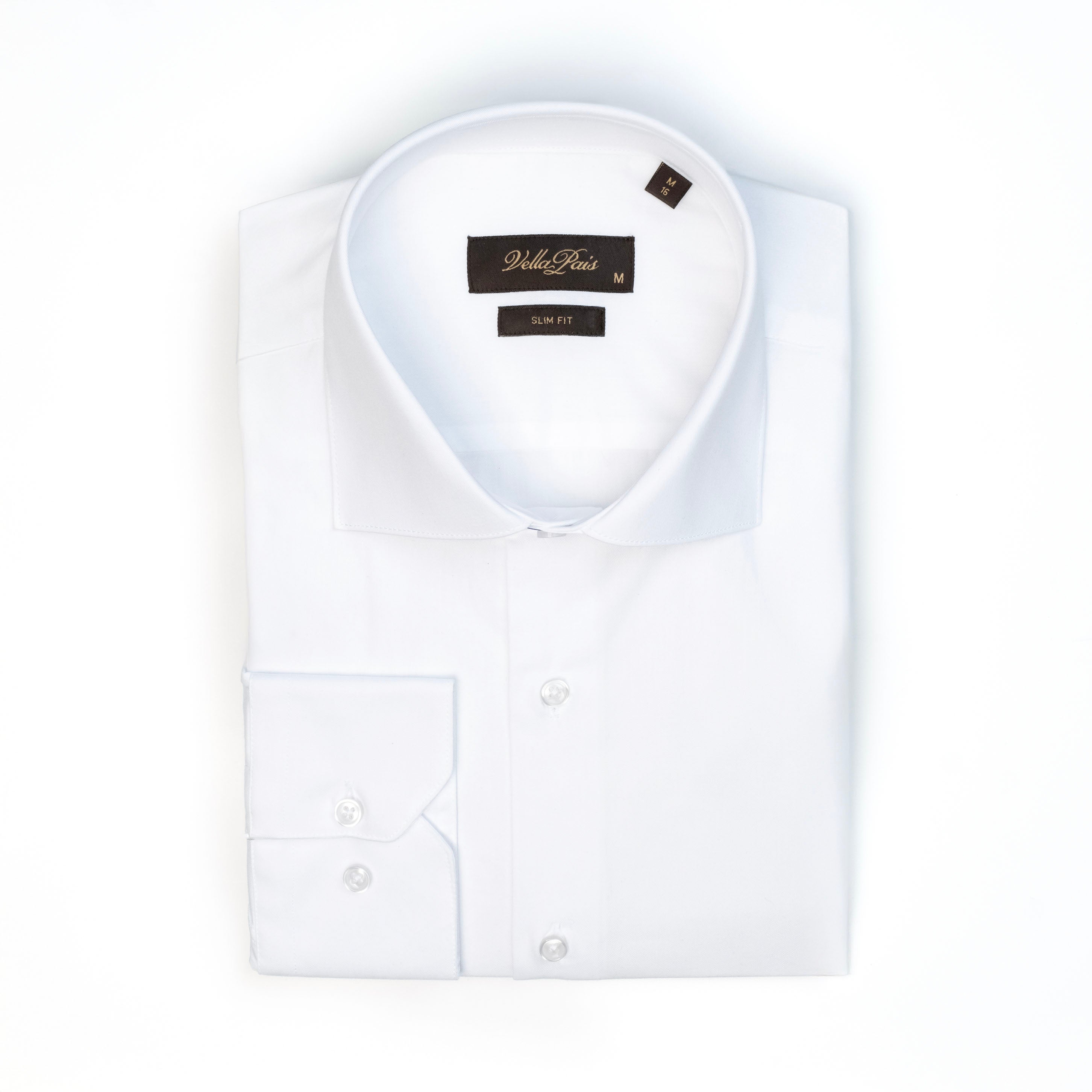 

РУБАШКА BOLTON SLIMM FIT ИЗ ХЛОПКА Vella Pais, белый