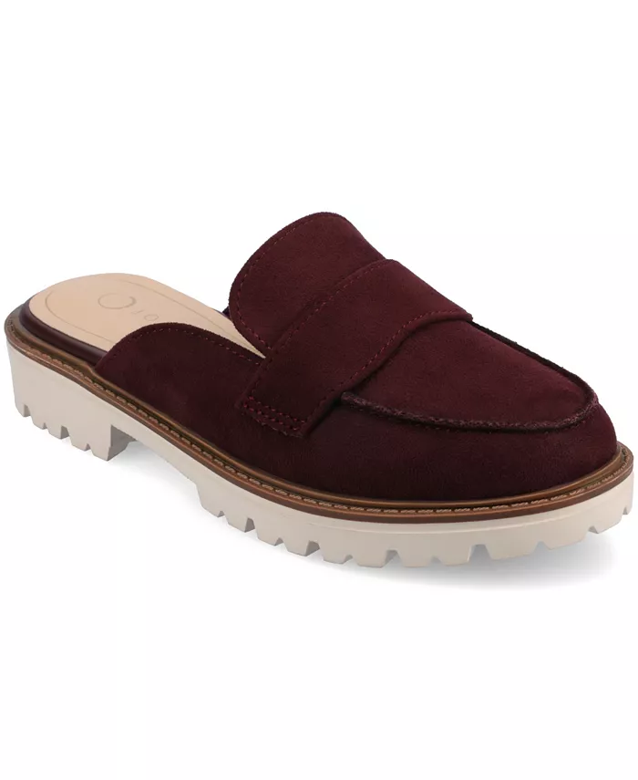 Женские мюли на платформе Miycah Slip On Journee Collection, красный