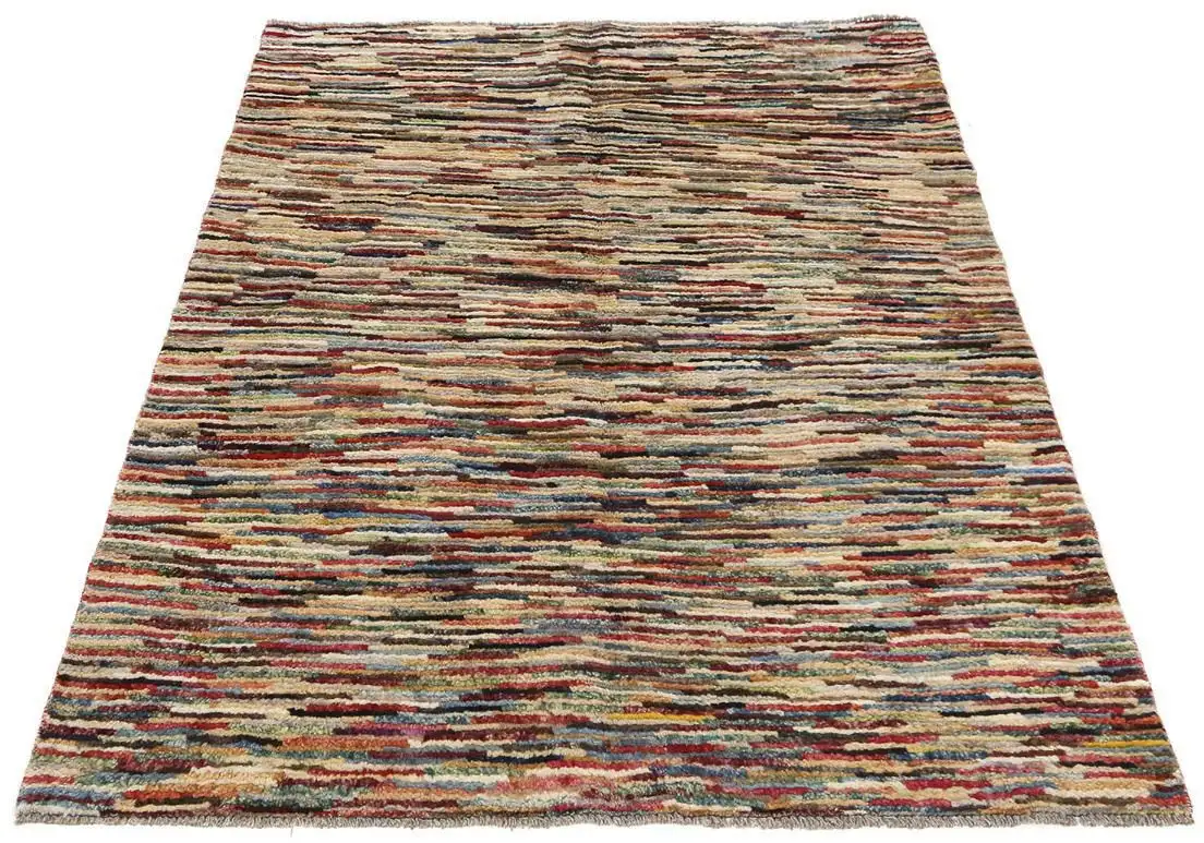 

Шерстяной ковер Morgenland "Stripes Multicolore 155 x 128 см", прямоугольный, связан вручную 128х155 см, цвет Mehrfarbig