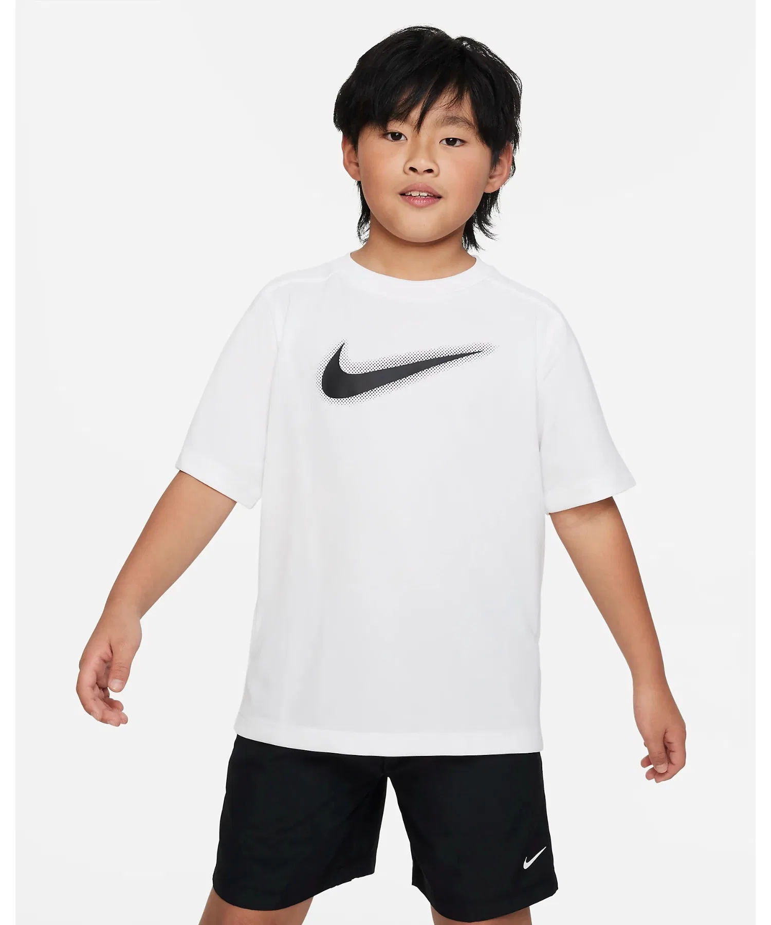Детская футболка NIKE YTH DF ICON+ GRAPHIC S/S TOP — фото 3
