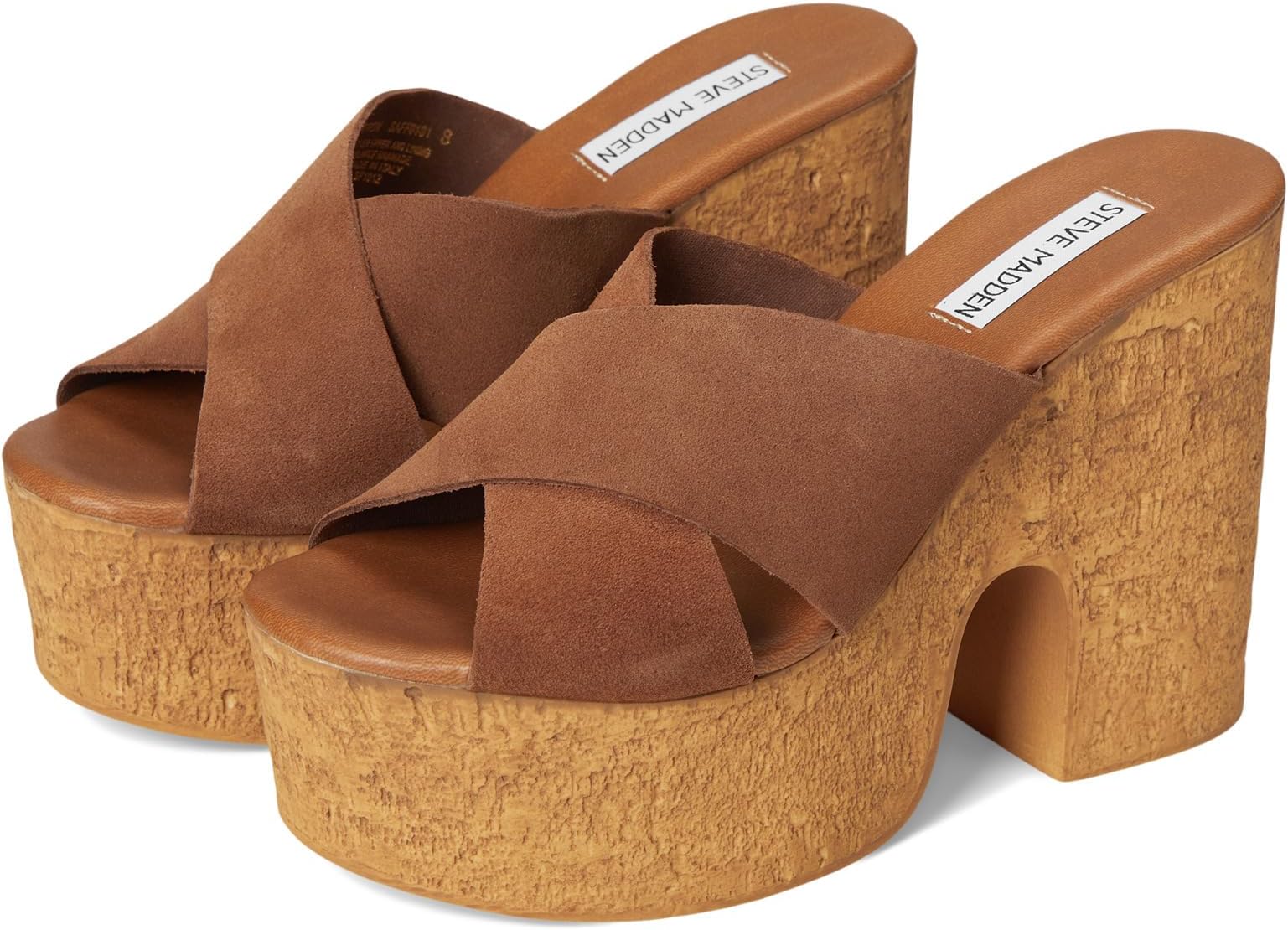Сандалии Steve Madden Saffron, цвет Chesnut Suede
