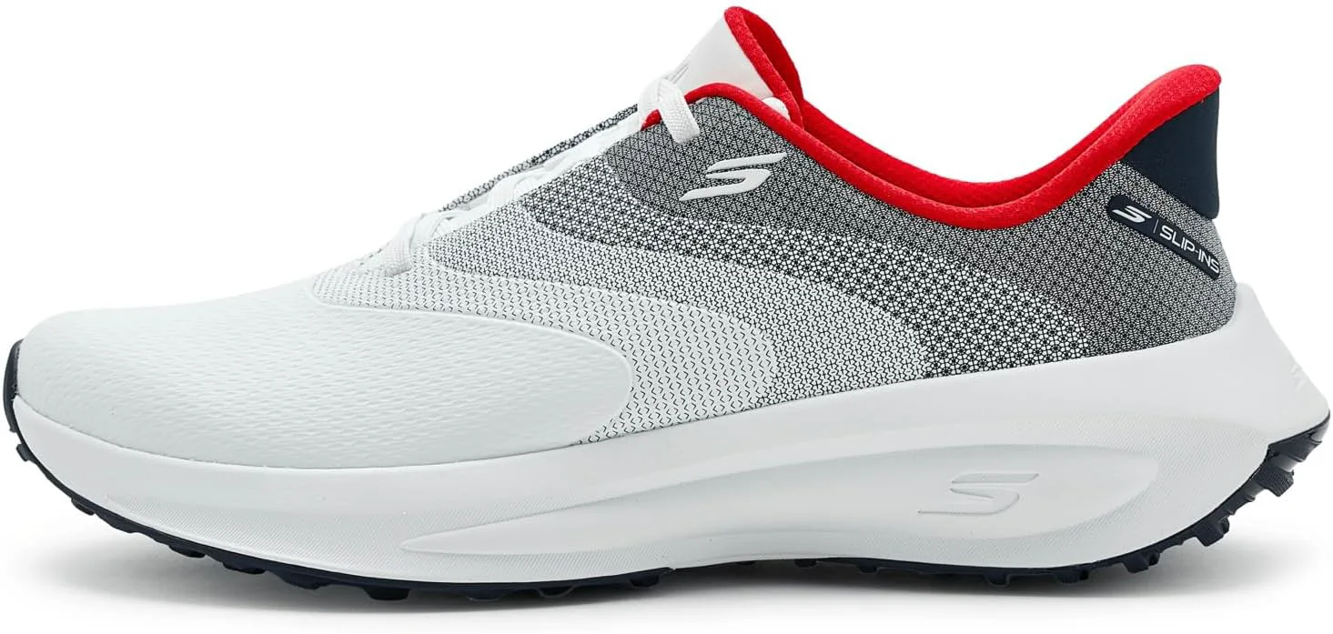 Мужские кроссовки Skechers Flow Si, белый/темно-синий/красный — фото 3