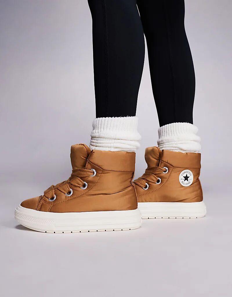 Ботинки Converse Chuck Taylor All Star Elements коричневого цвета