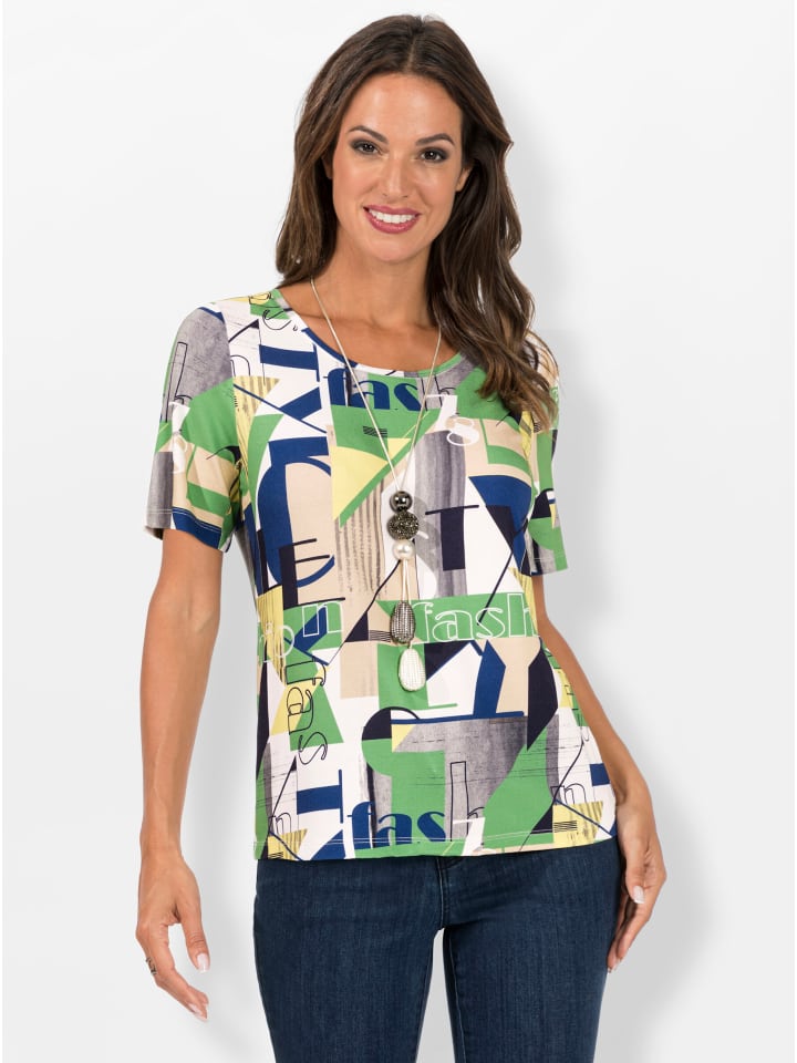 

Рубашка с короткими рукавами темно-синего цвета с принтом яблок. WITT WEIDEN