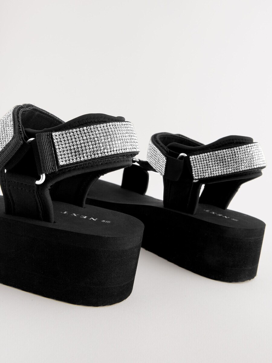 Босоножки на высоком каблуке Next Sandals, черный — фото 4