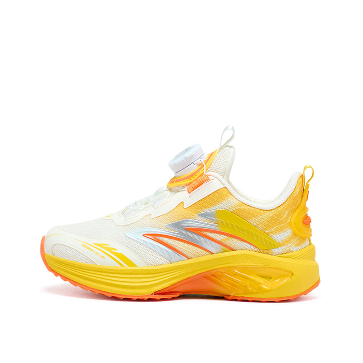 

Износостойкие низкие детские кроссовки Kids BIG WASP, белый оранжевый желтый[spring fall dual network]