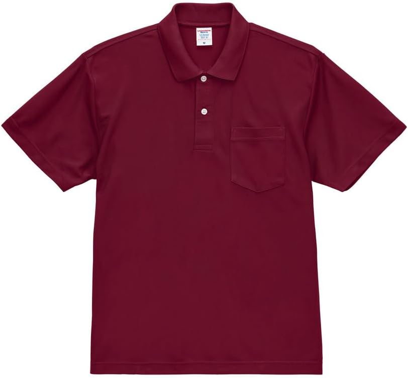 

Рубашка-поло UnitedAthle United Athle Dry Каноко Backyard Family, красный/бордовый