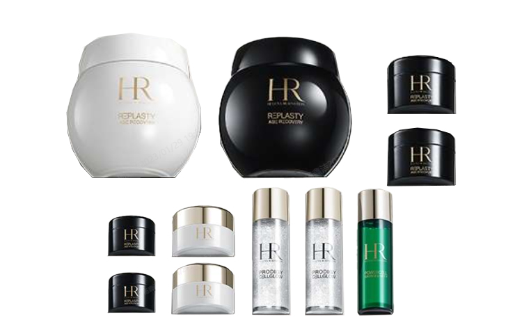 

HELENA RUBINSTEIN Набор для ухода за кожей Bandage Black And White Day And Night Luxury Care из одиннадцати предметов, успокаивающий и увлажняющий