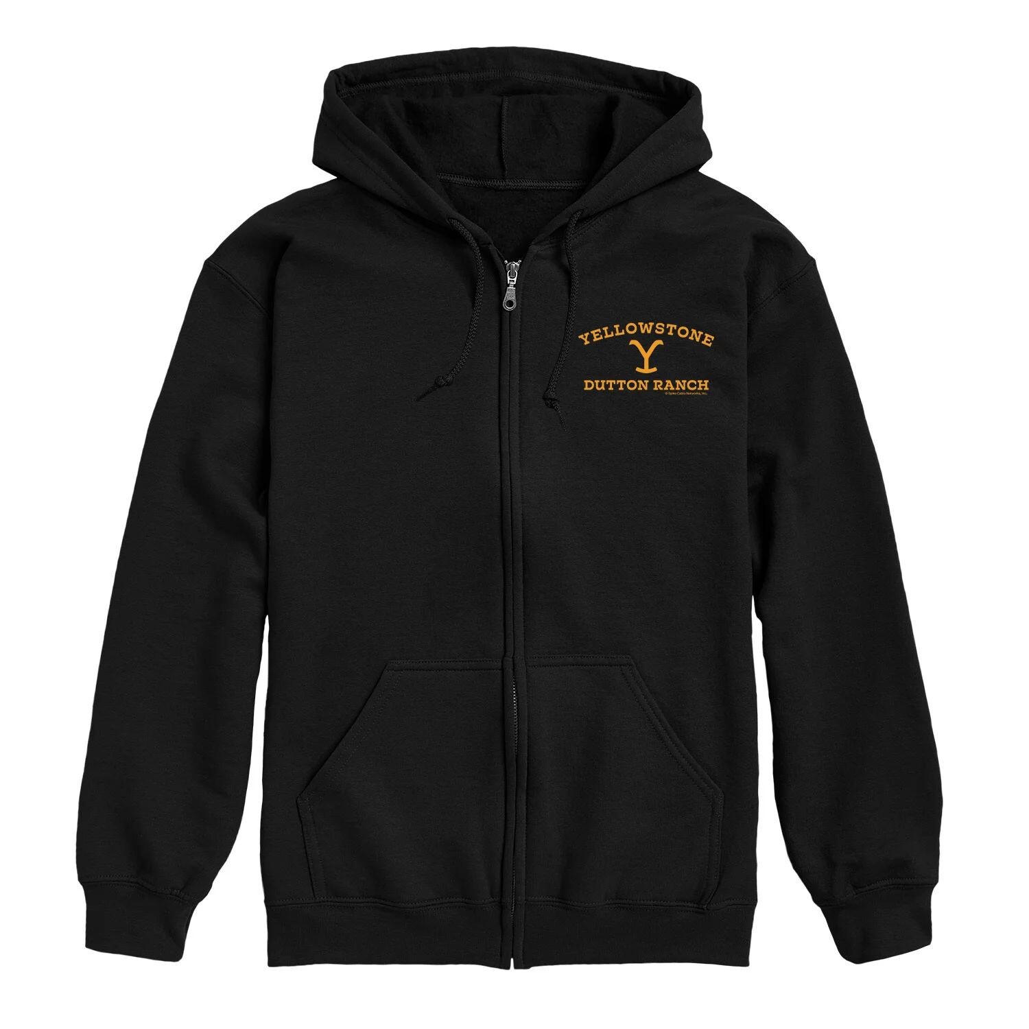 

Мужская толстовка на молнии Yellowstone Dutton Ranch Licensed Character