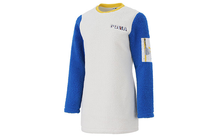 

Платье с длинными рукавами женское светло-серое Puma