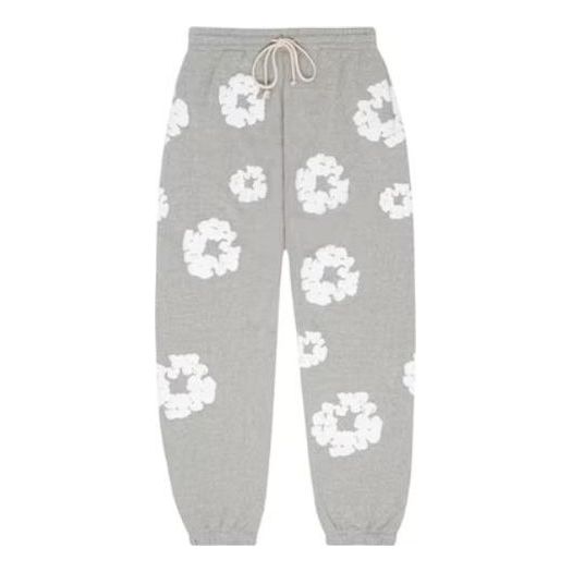 

Спортивные брюки Denim Tears Cotton Wreath Sweatpants 'Grey White', серый