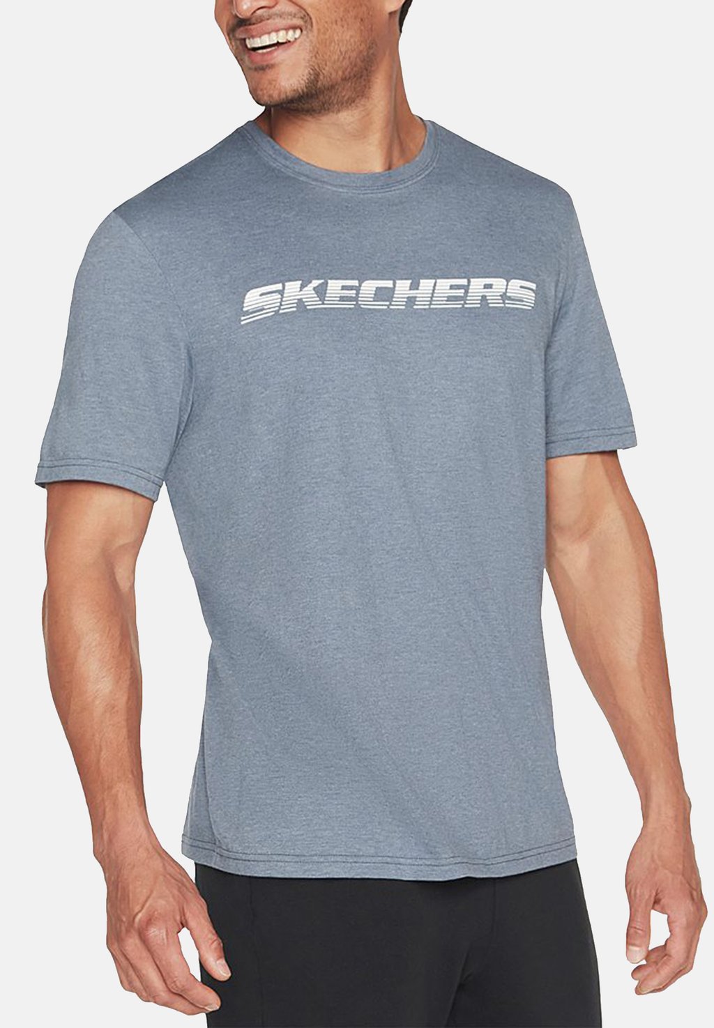 

Футболка с принтом Skechers, синий