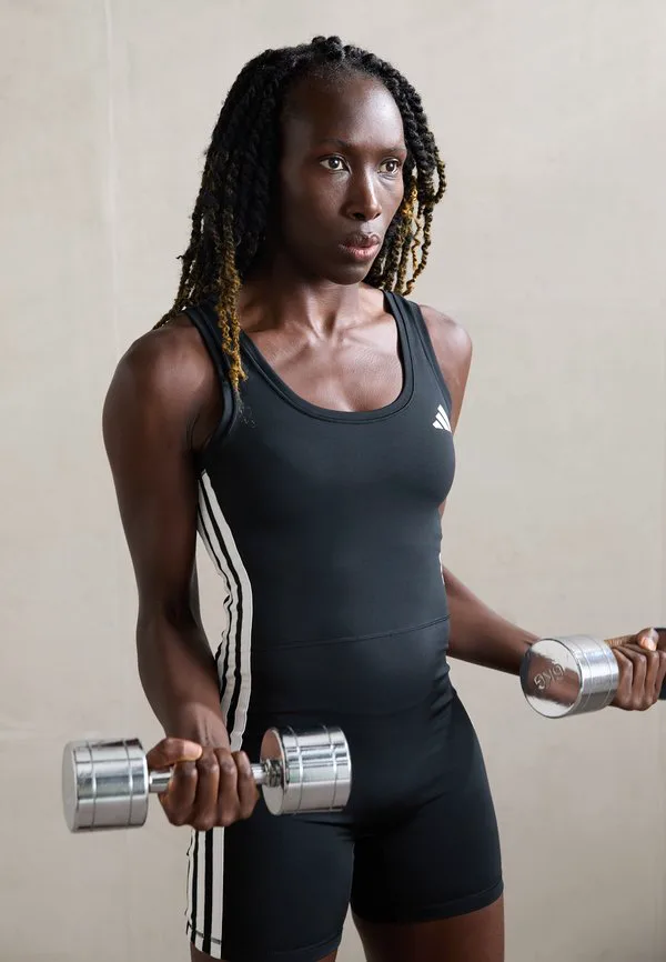 Комбинезон для спортзала Adidas Performance, Black/White