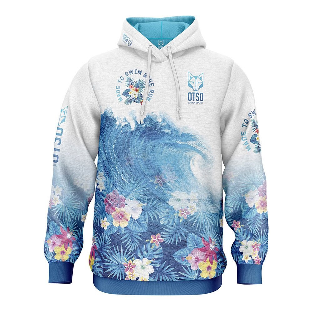 

Худи Otso Swim Bike Run Wave, разноцветный