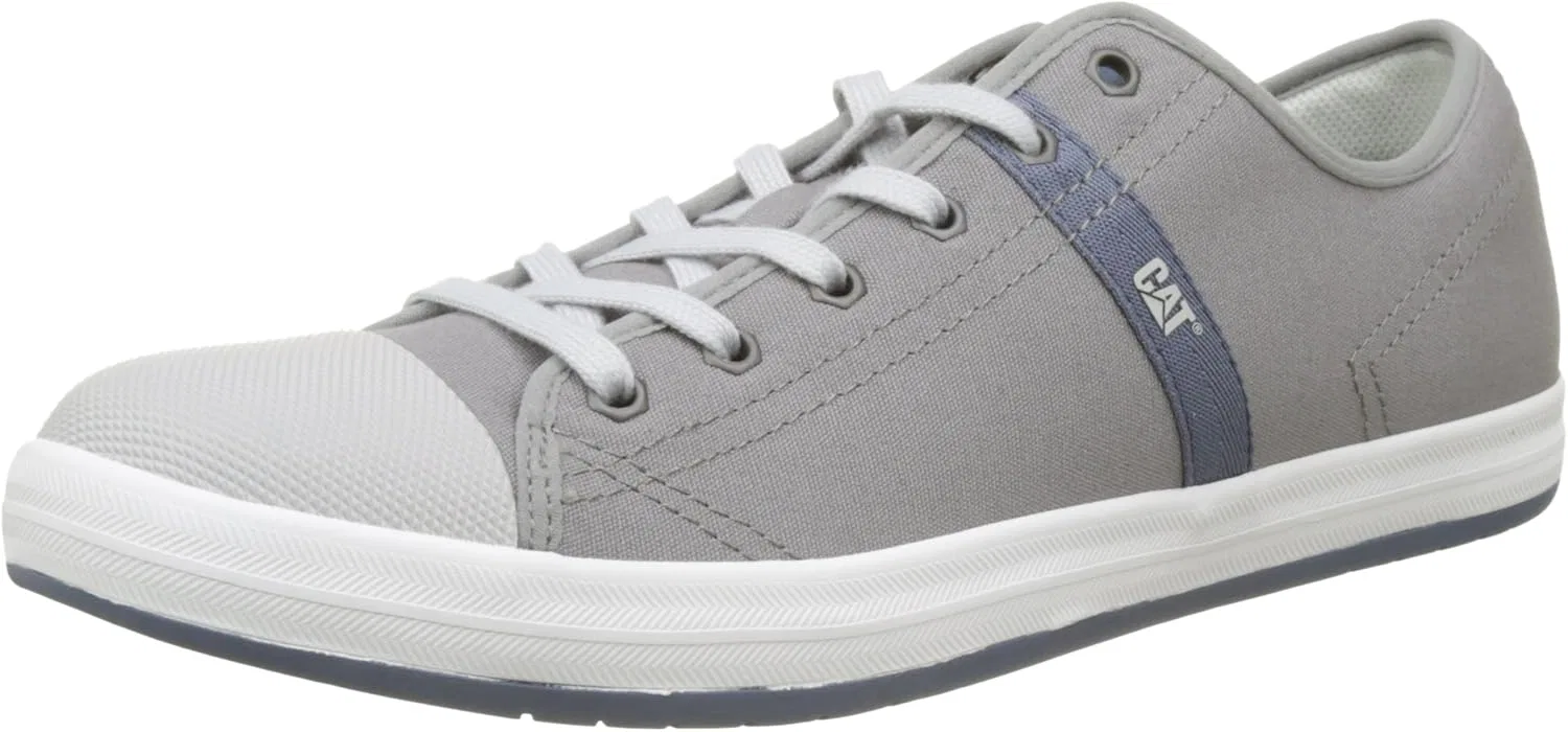 Мужские кроссовки CAT Checklist из парусины, Grey Men'S Cloudburst Men'S Cloudburst