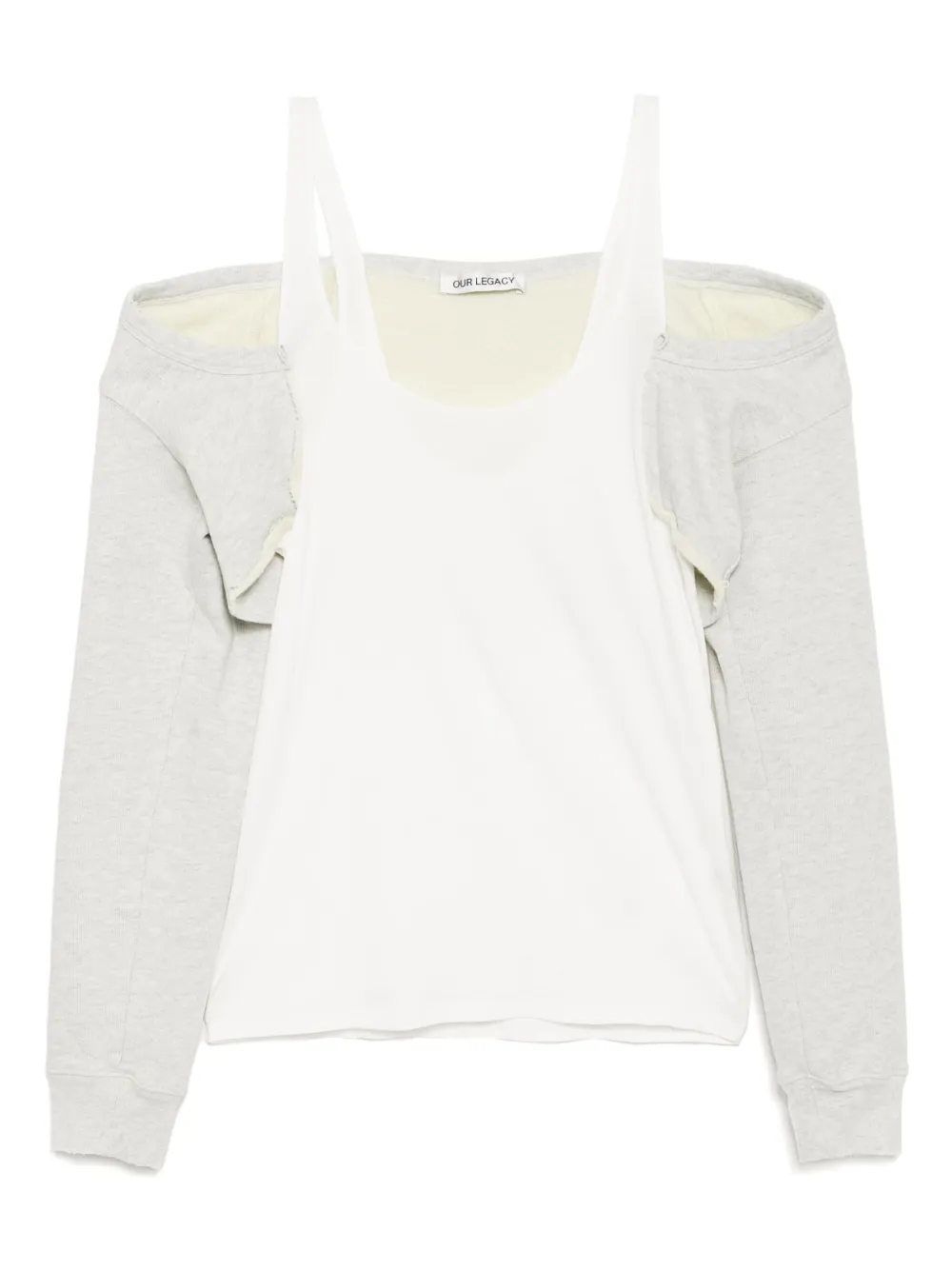 

Топ Cardigan OUR LEGACY, белый