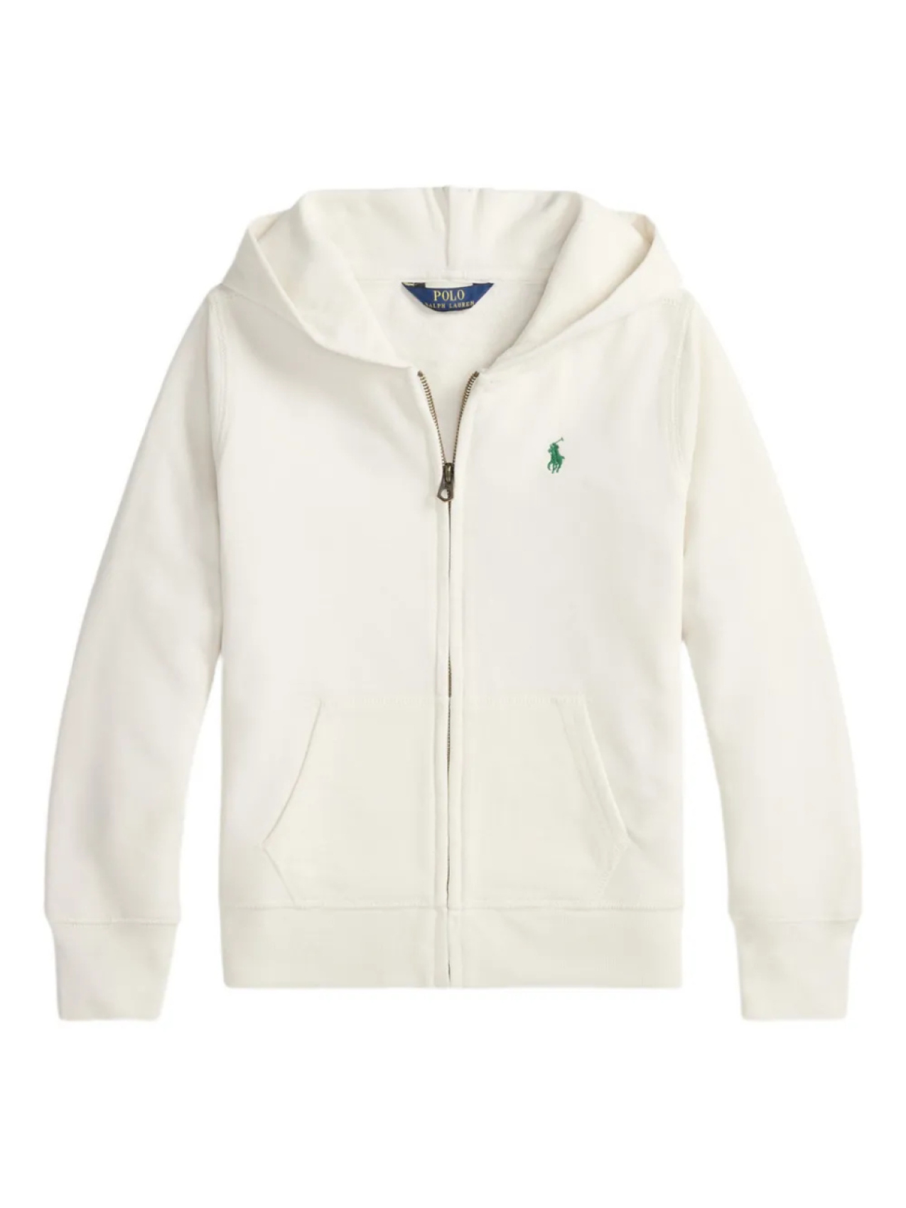 

POLO RALPH LAUREN KIDS флисовая толстовка с капюшоном на молнии, нейтральный