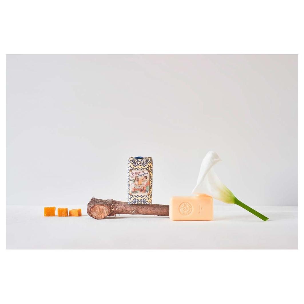 Мыло для тела barbear grapefruit fig wax sealed soap Claus Porto, вес 150 гр. — фото 4