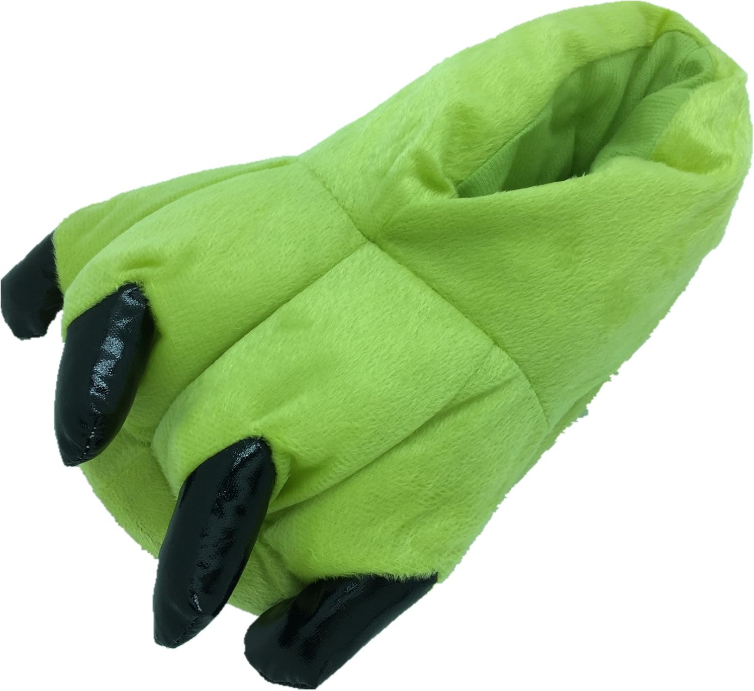 

Мягкие теплые домашние тапочки в виде звериных лапок (костюм) Funcos, зеленый