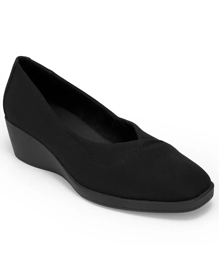 Женские туфли-лодочки Taka Wedge Aerosoles, черный