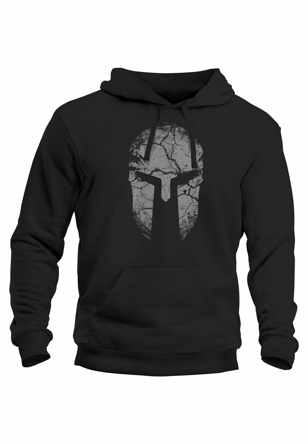 

Толстовка с капюшоном AUFDRUCK SPARTA HELM SPARTAN WARRIOR PRINT KAPUZEN Neverless, черный