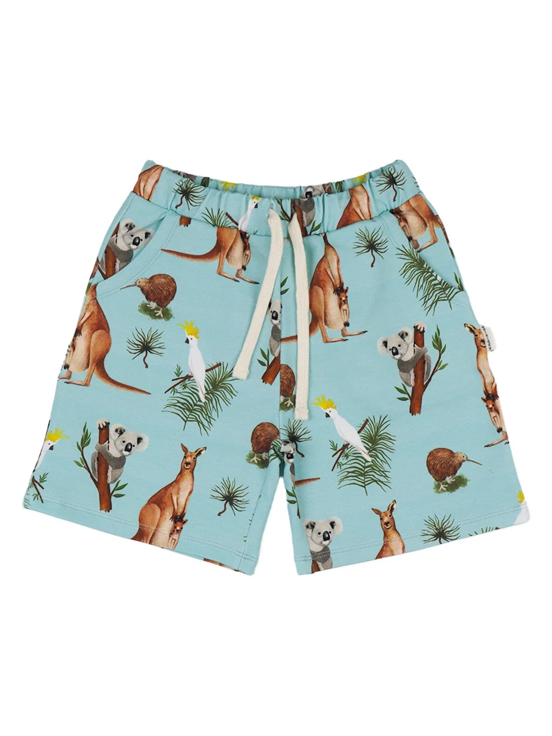 Обычные брюки 'Walkiddy - Australian Animals Shorts' Walkiddy, Pastel Blue — фото 3