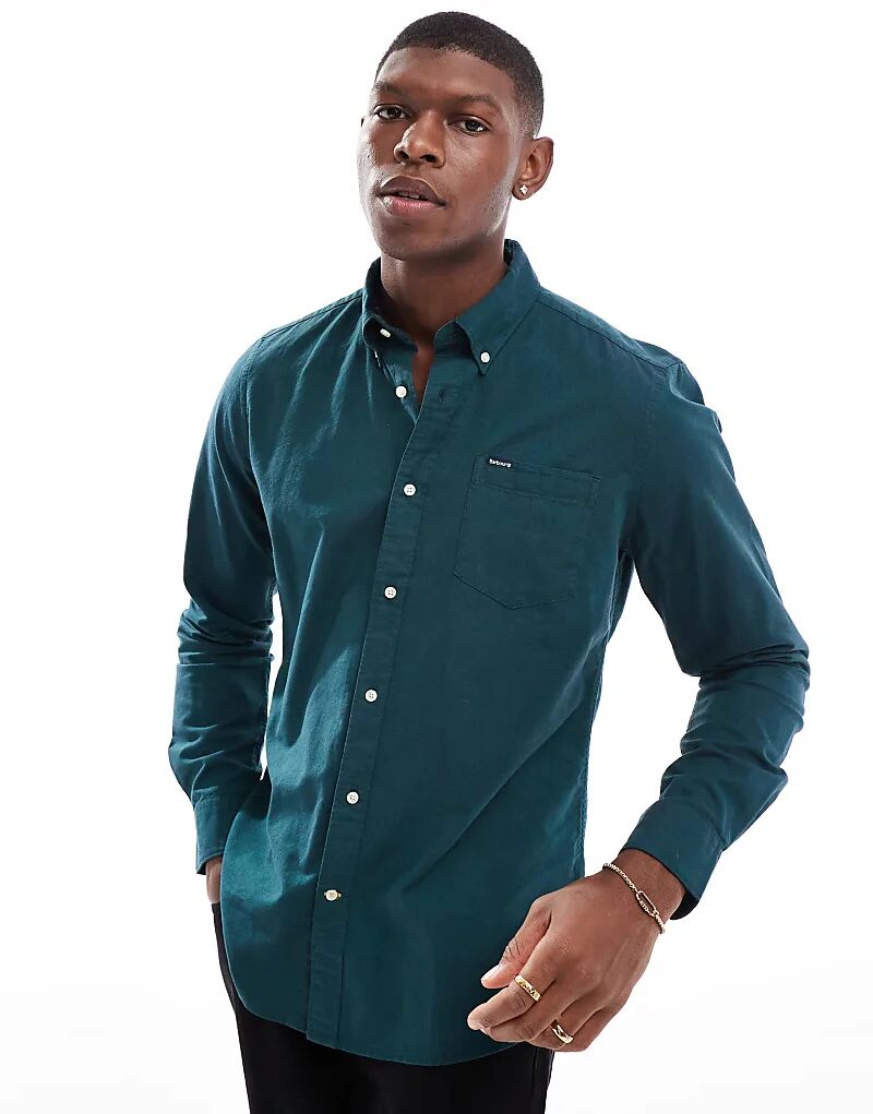 

Рубашка оксфорд от Marsden, сшитая на заказ Barbour