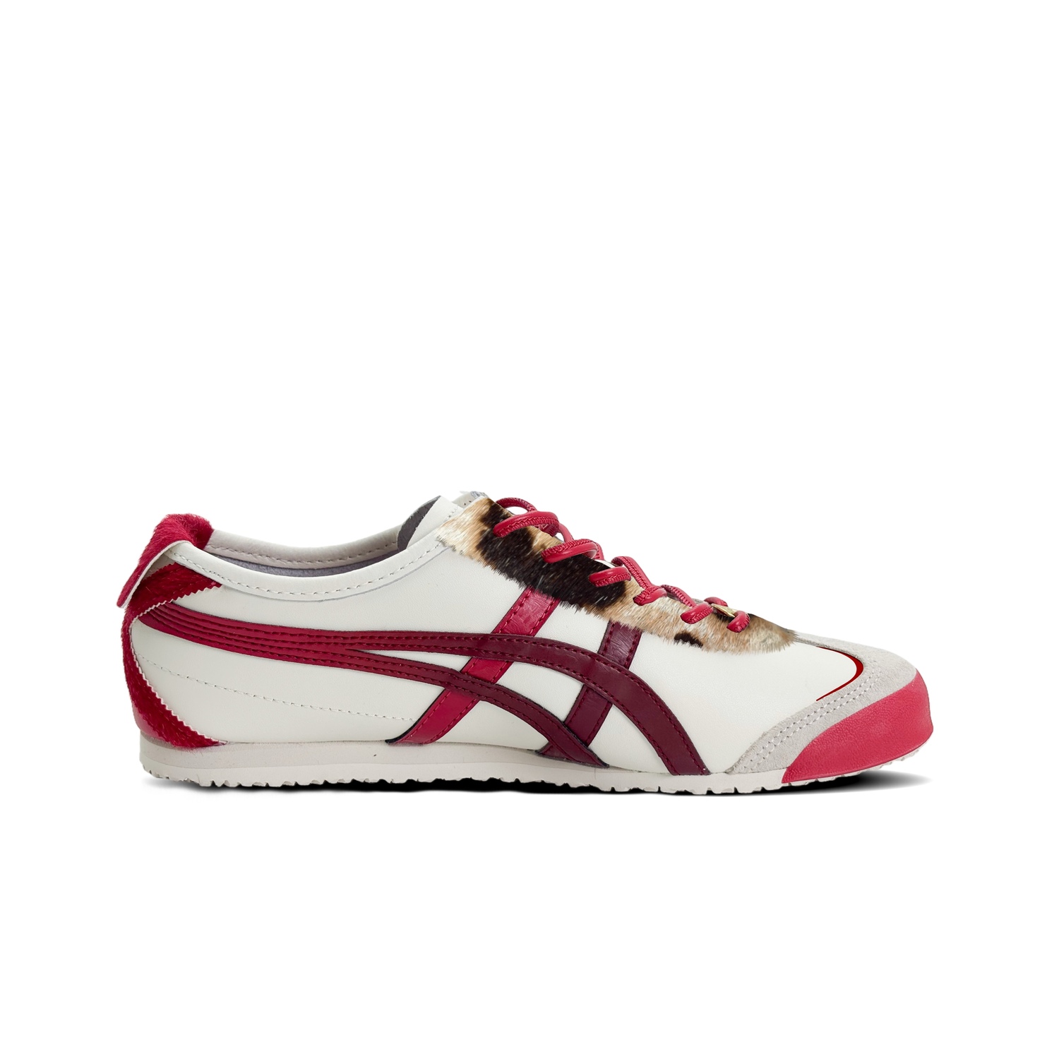 Onitsuka Tiger Кроссовки MEXICO 66 Support Low top Casual Unisex белые красные — фото 3