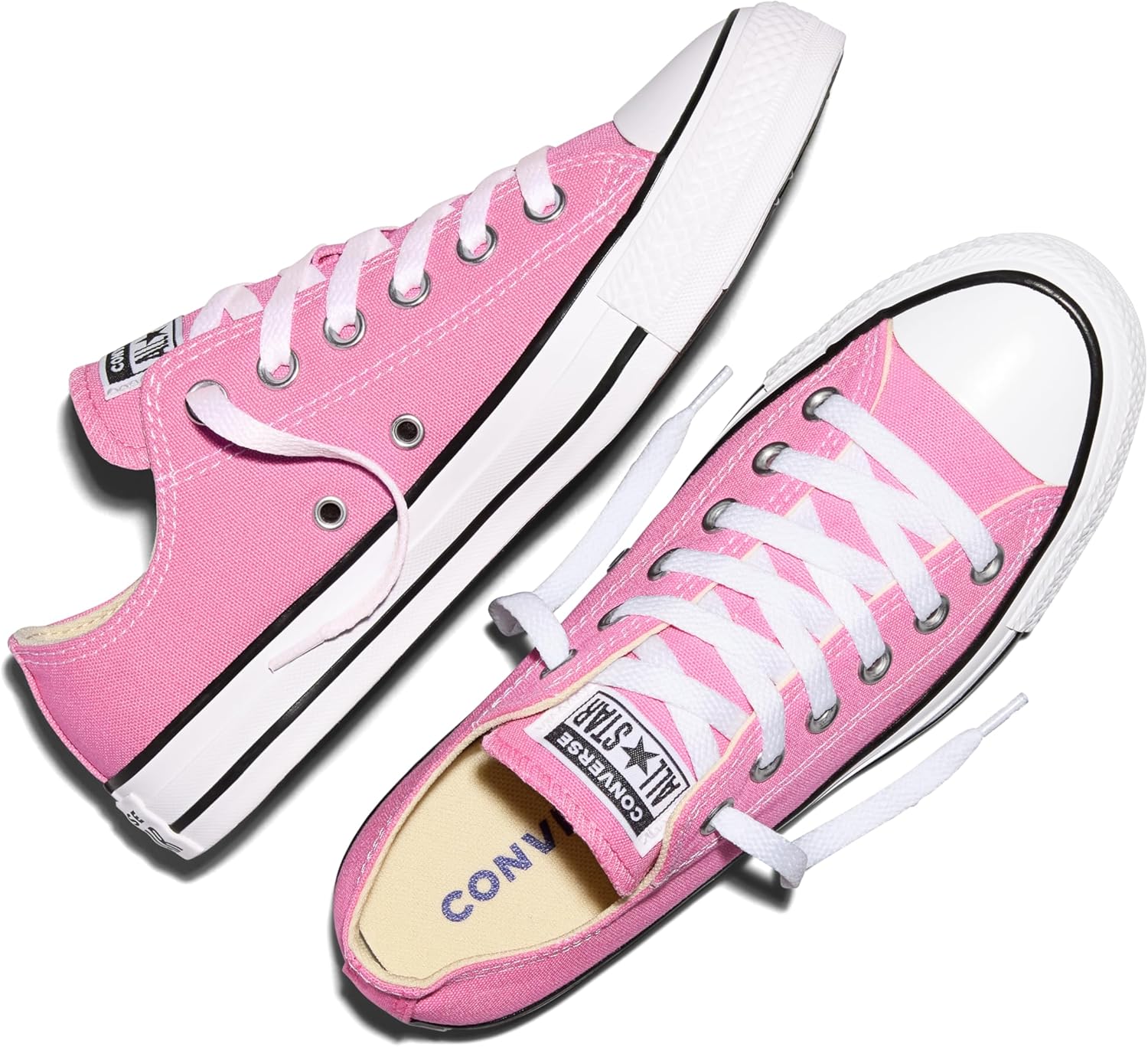 Кроссовки Converse Chuck Taylor All Star Low Top для взрослых унисекс, розовый — фото 4