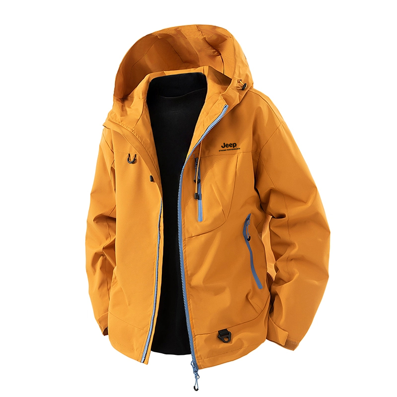 

Куртка Unisex Hooded Moderate Others Jeep, золото оранжевый