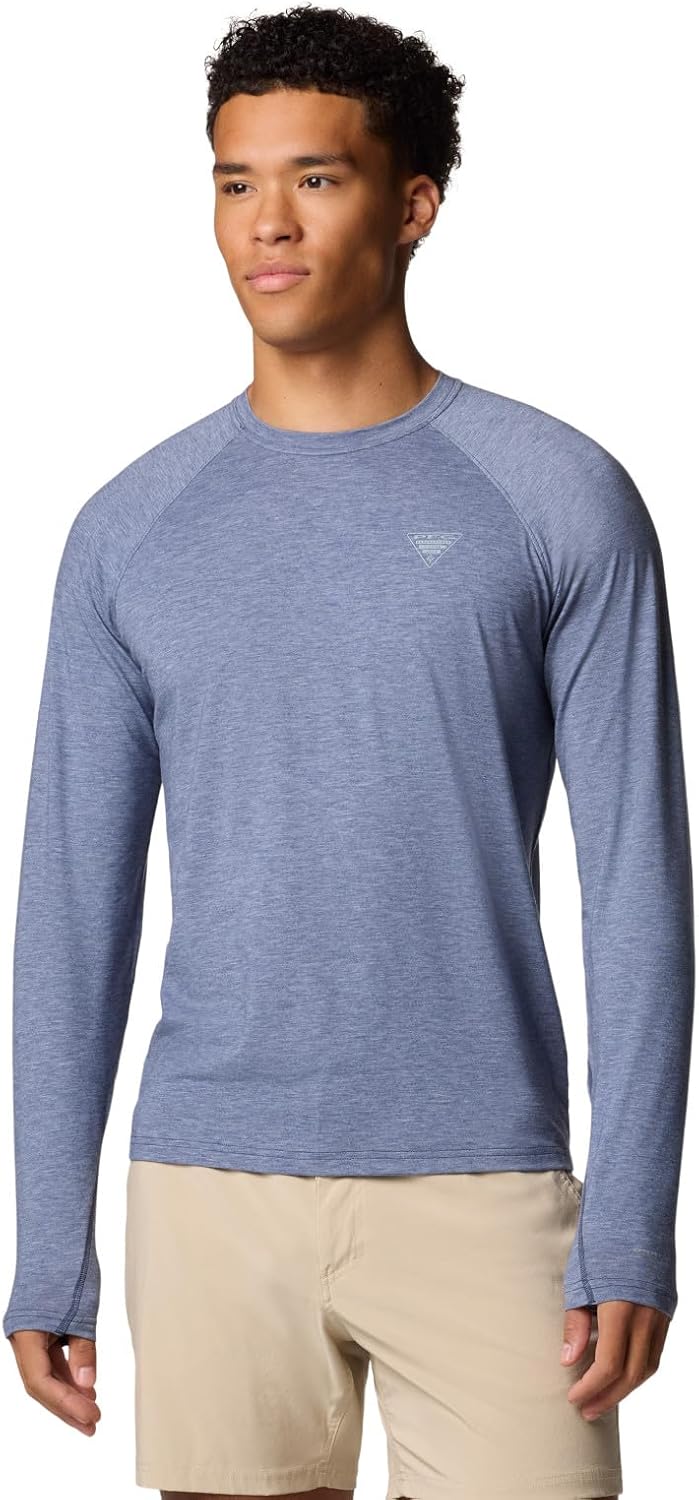 

Мужская футболка Columbia PFG Uncharted с длинным рукавом, Nocturnal Heather