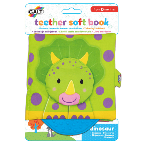 

Книга Teether Soft Book – Dinosaur