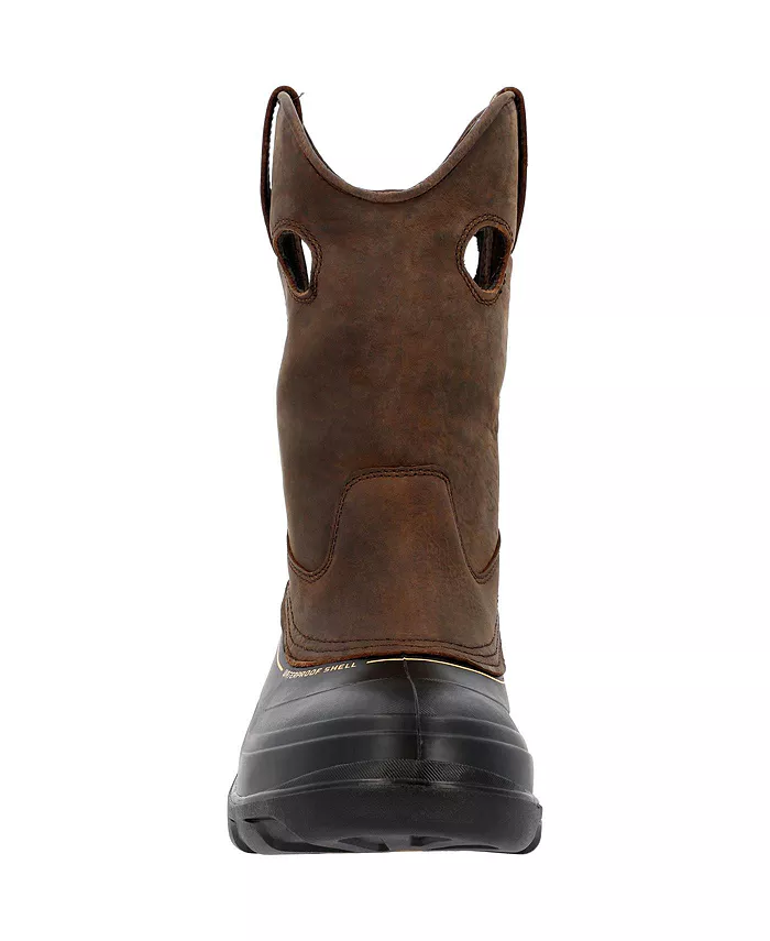 Мужские рабочие резиновые сапоги Muddog Wellington Georgia Boot, коричневый — фото 3