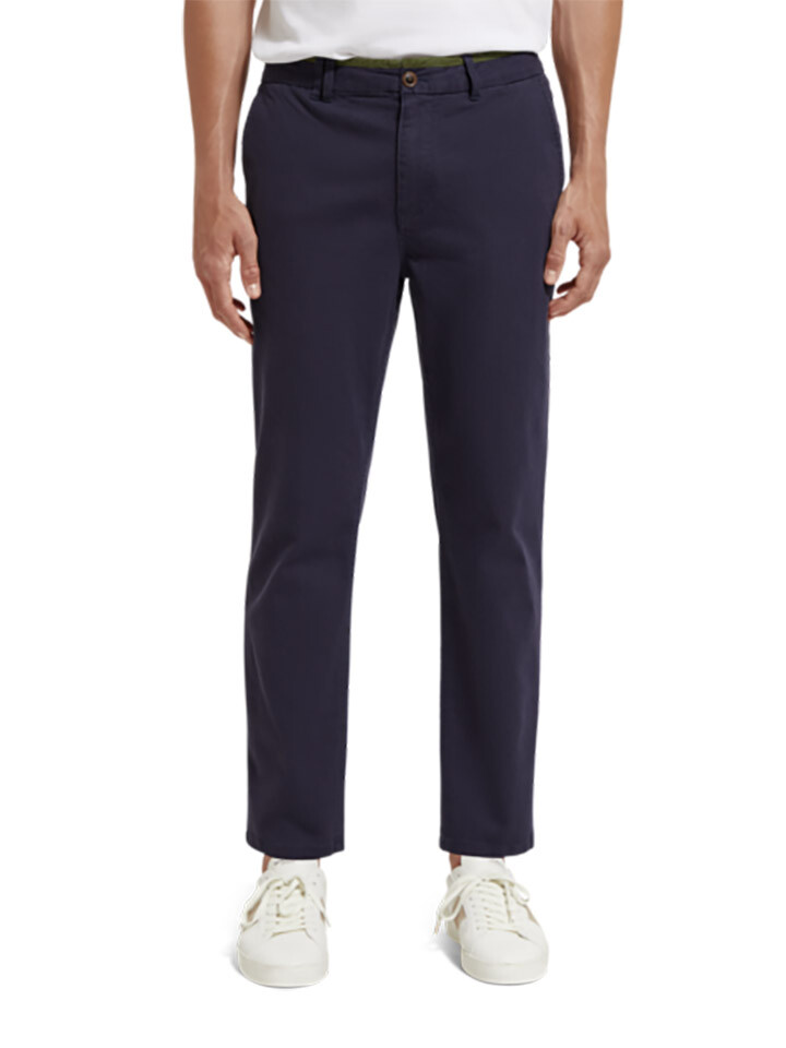 

Брюки чинос Scotch & Soda, темно синий