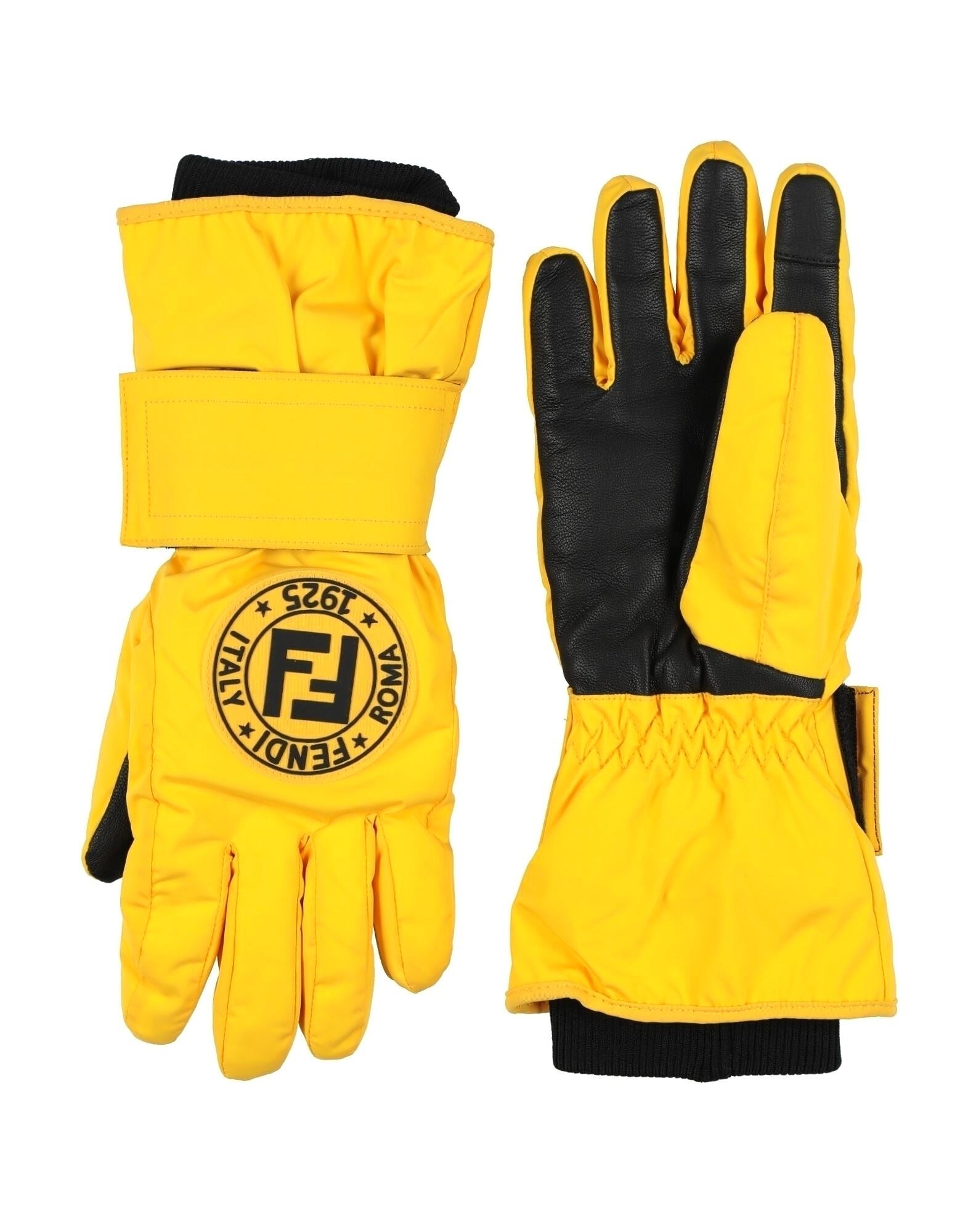 

Перчатки Fendi, желтый