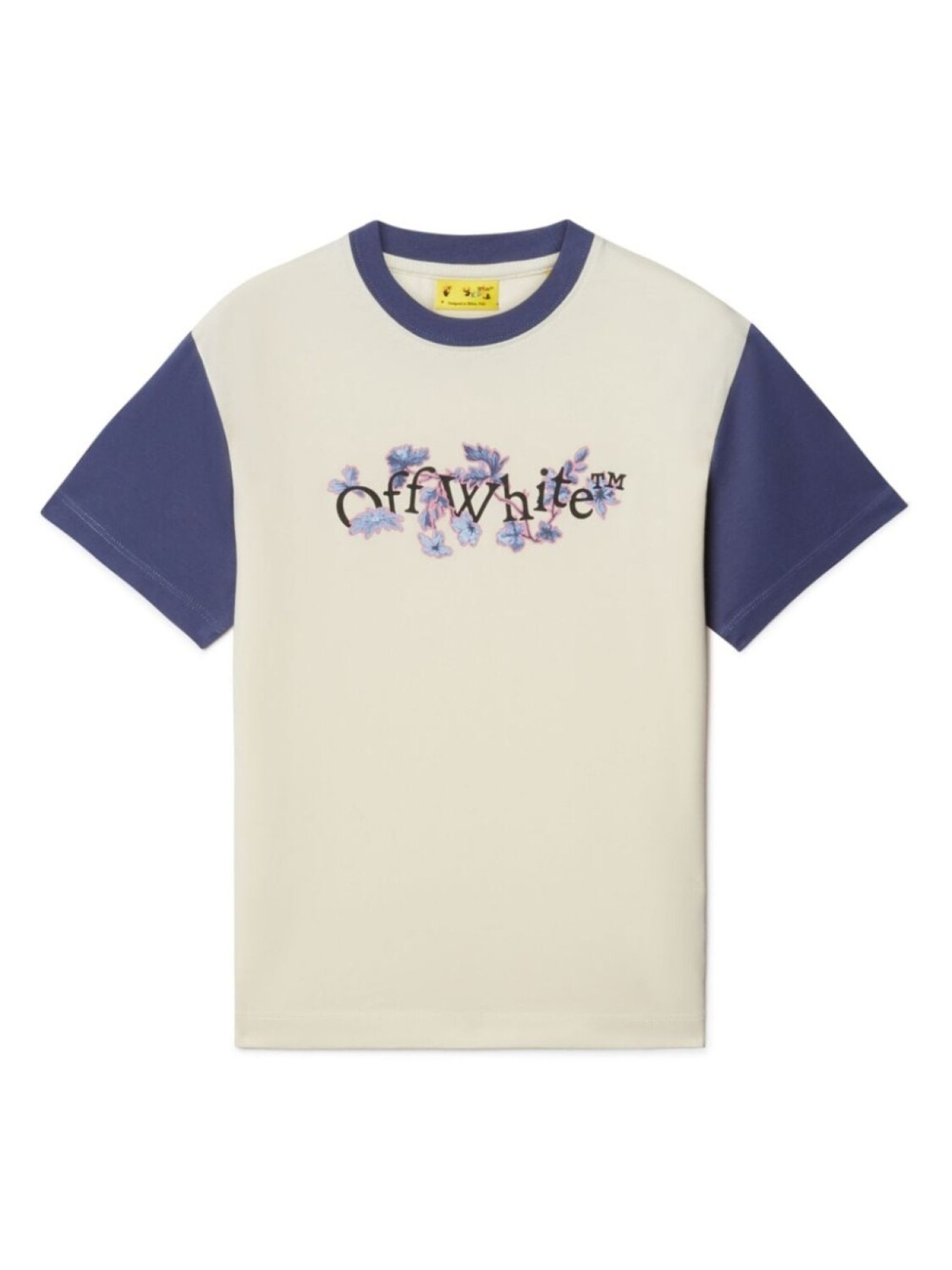 

Off-White Kids футболка Bookish Flowers, белый