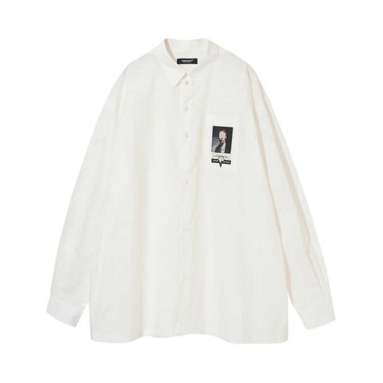 

Рубашка Undercover Pach Long-Sleeve Shirt 'White', белый