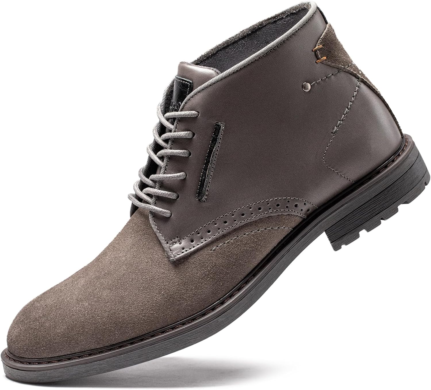 

Ботинки Arkbird Chukka: мода и комфорт, повседневные оксфорды на шнуровке, серый